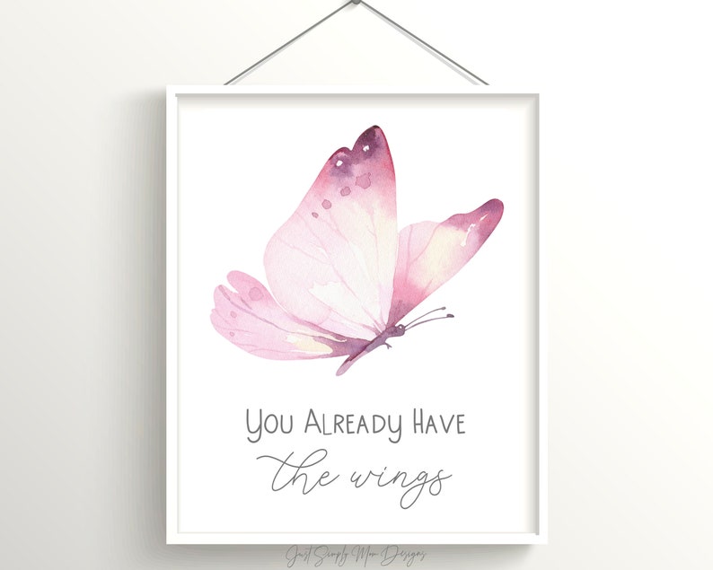 Printable Pink Nursery Wall Decor for Baby Girl Nursery Etsy