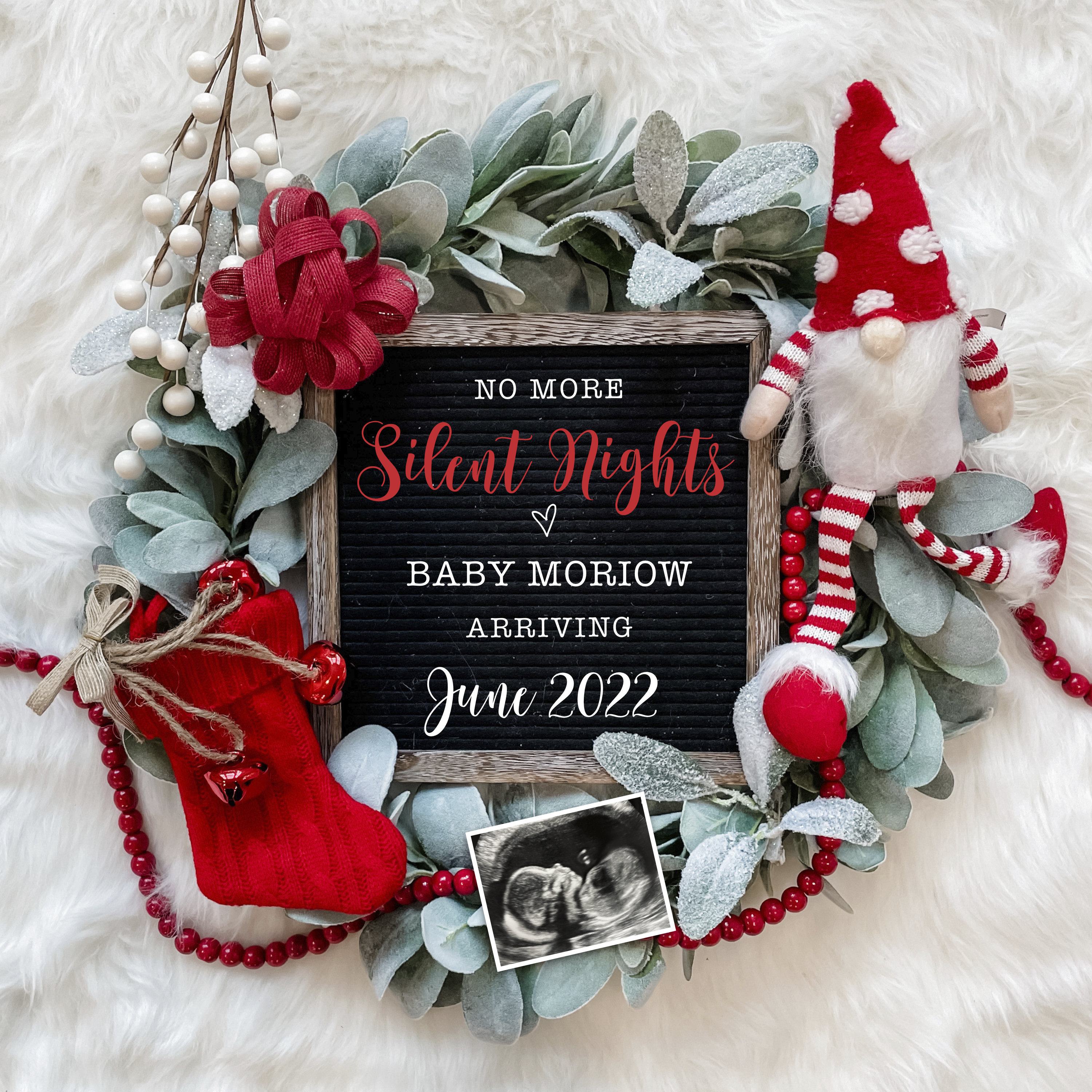 Announcements Editable Digital Christmas Pregnancy Announcement announcements-editable-digital-christmas-pregnancy-announcement