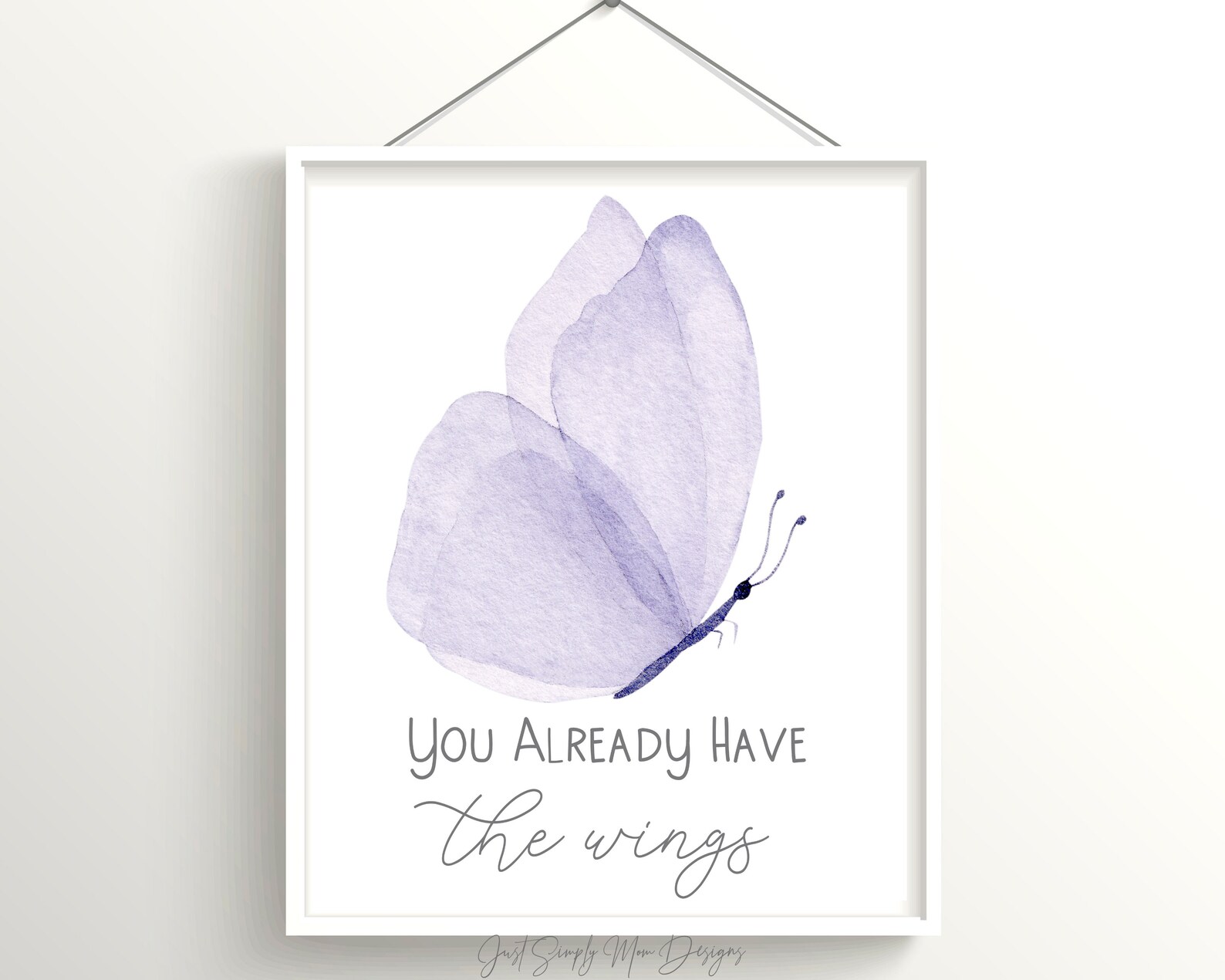 Purple Nursery Decor Butterfly Nursery Decor lavendar Etsy