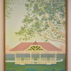 Champagne park posters - kiosk