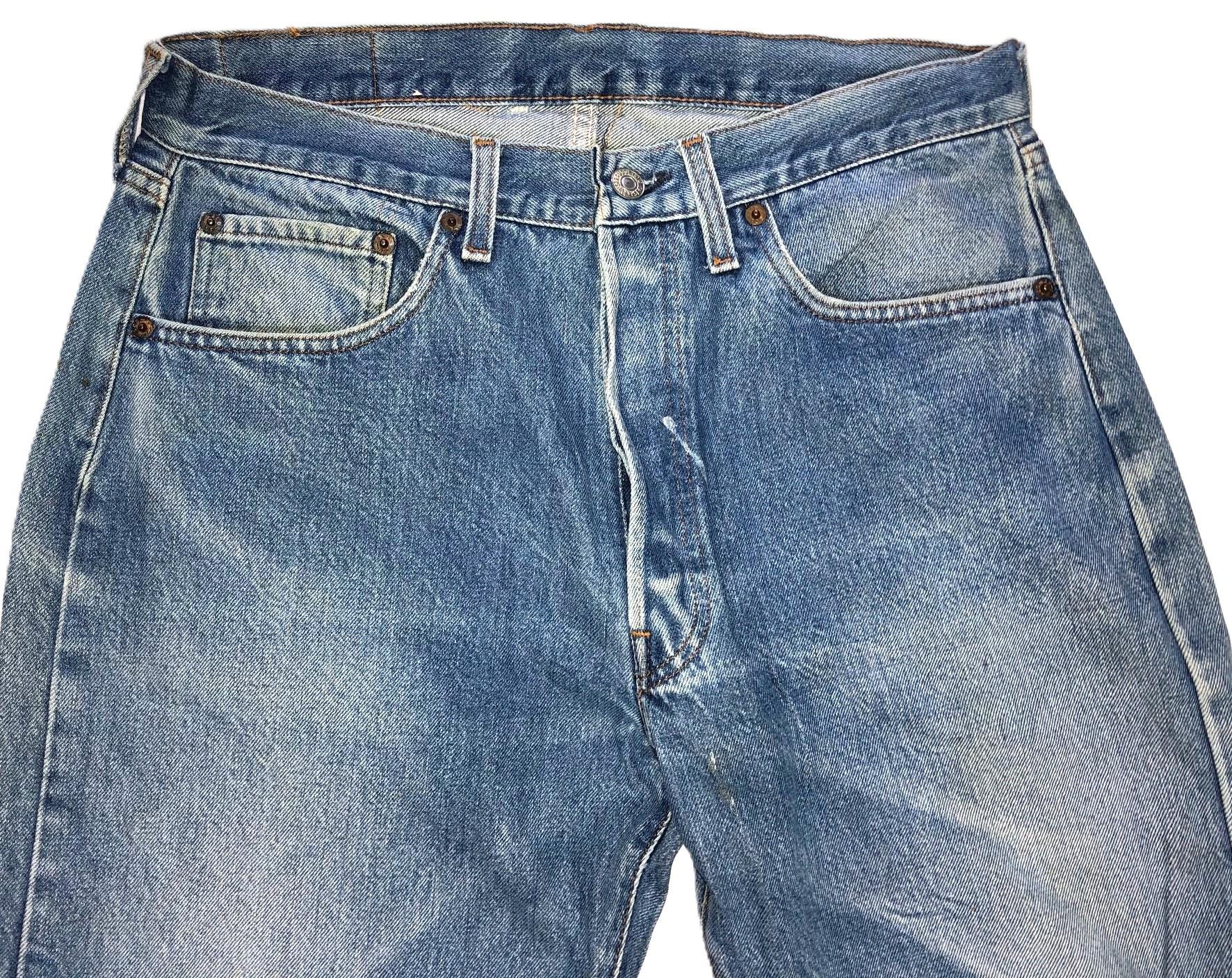 Levi's 501s Vintage Jeans W32 L31, Selvedge Denim, Made in USA