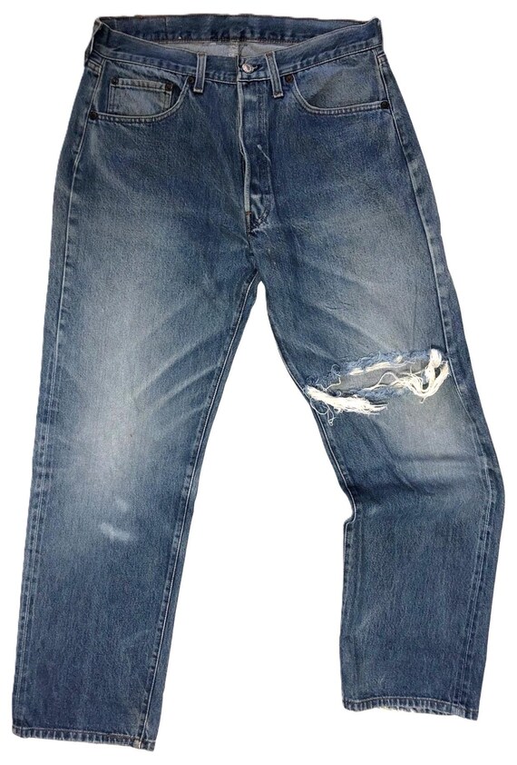 Levi's 501s Vintage Jeans W32 L31, Selvedge Denim, Made in USA