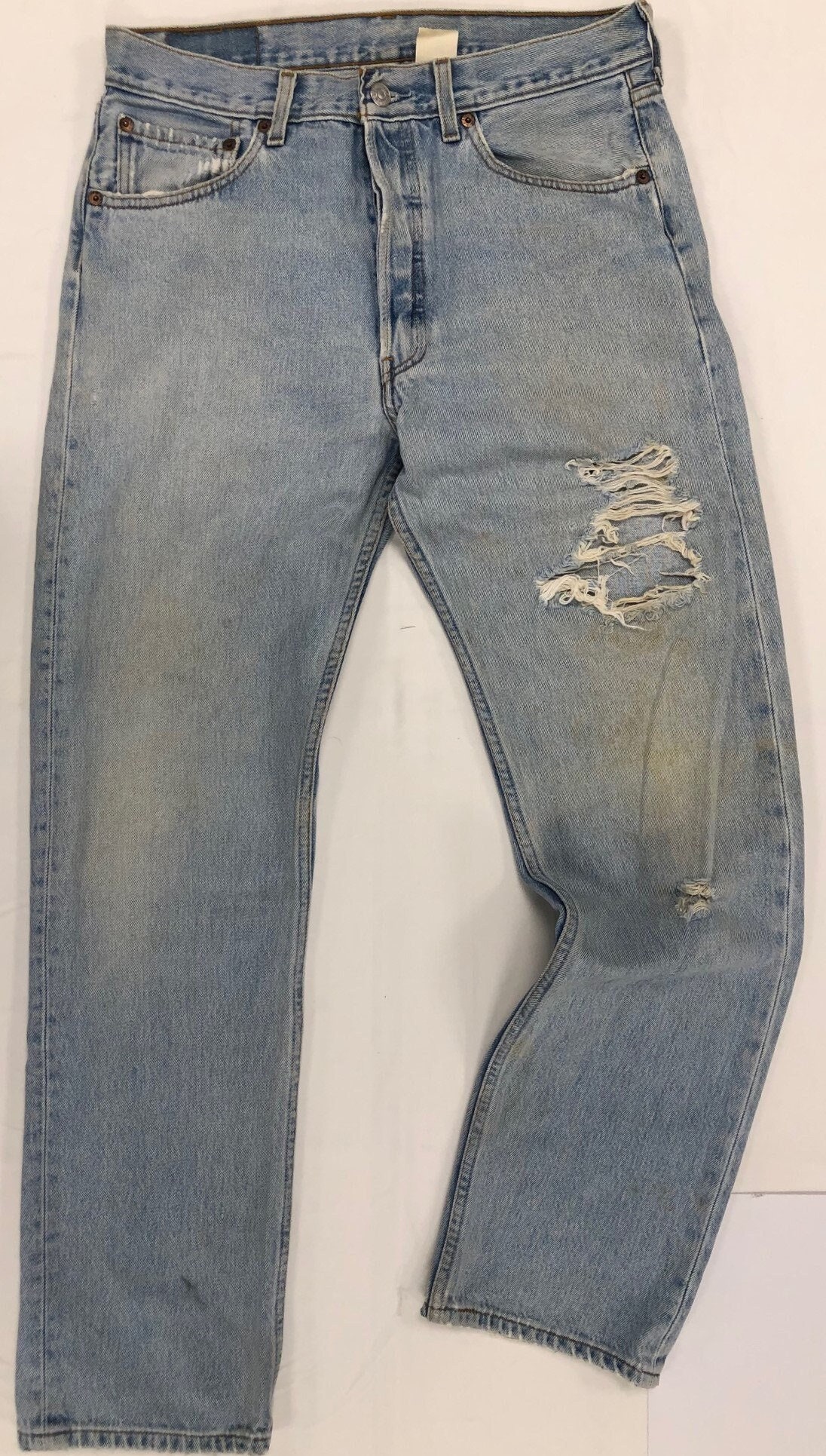 Levis 501 clearance destroyed