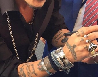 ジョニーデップ 着　カラス　バングル　インディアンジュエリー ジョニーデップ 着 カラス バングル インディアンジュエリー Yahoo