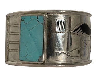 ジョニー・デップも着用している、天然ハウライト ターコイズ石を