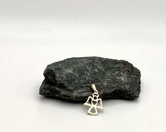 14K GOLD ANGEL NECKLACE