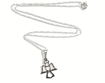Sterling Silver Angel  Necklace