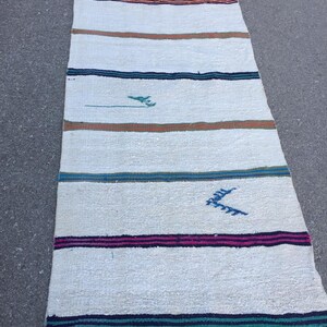 Alfombra de corredor largo Alfombra de cáñamo 2.6x11.4 pies | Etsy