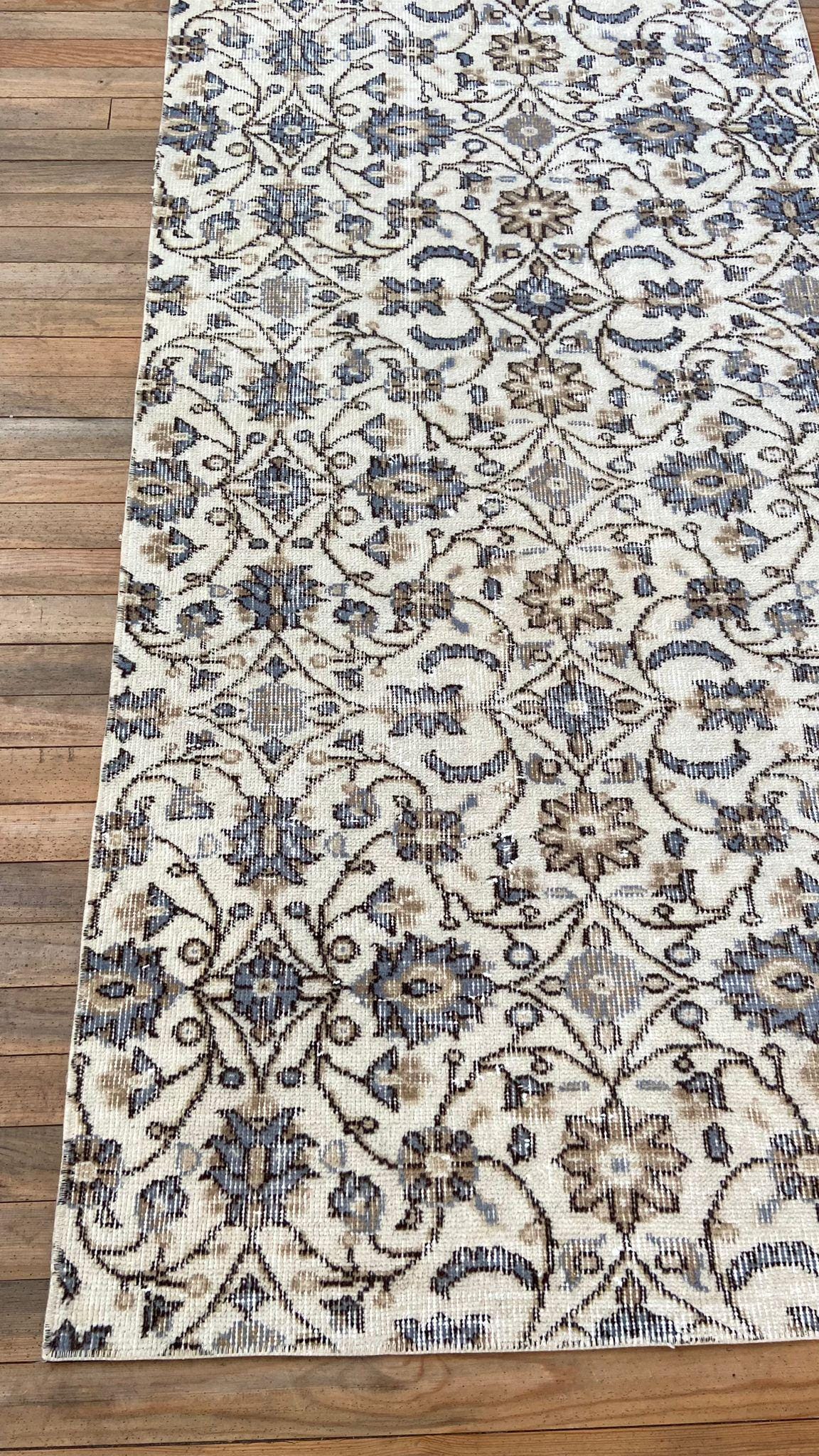 ランナーラグ　ヴィンテージラグ　トルコラグ ヴィンテージ トルコ製ランナーラグ ロングトルコランナーラグ