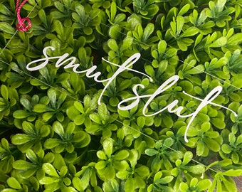 smut slut bookmark / smut books / spicy / booktok / bookish / gift for her / book lover gift / christmas gift / funny stocking stuffer