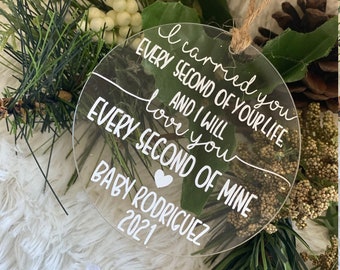 miscarriage gift / pregnancy loss ornament / memorial present / miscarriage ornament / infant loss / stillbirth awareness / angel baby gift