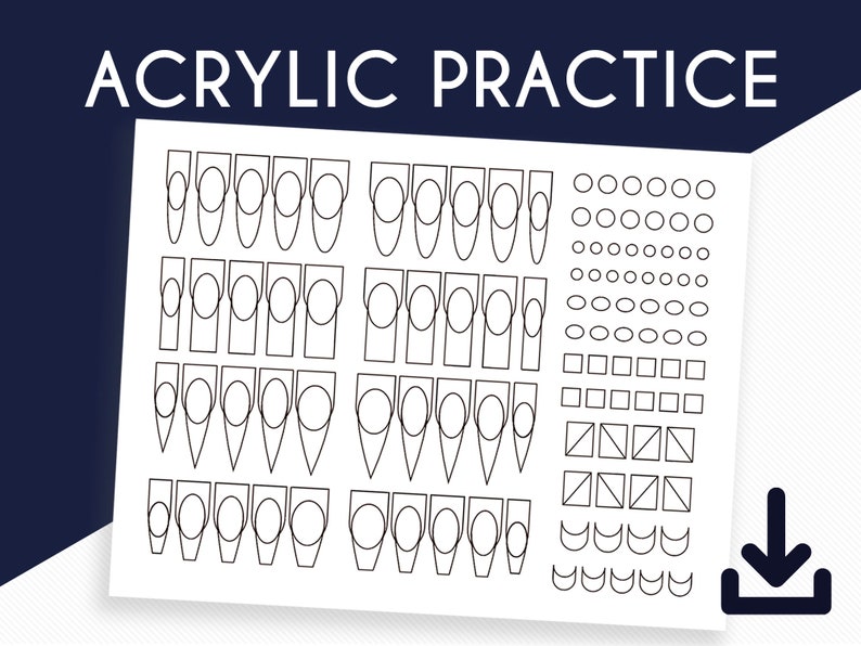Printable Acrylic Bead Practice Sheet Printable Word Searches