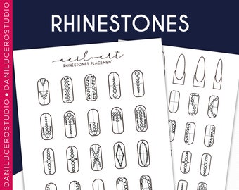 nail art pdf etsy