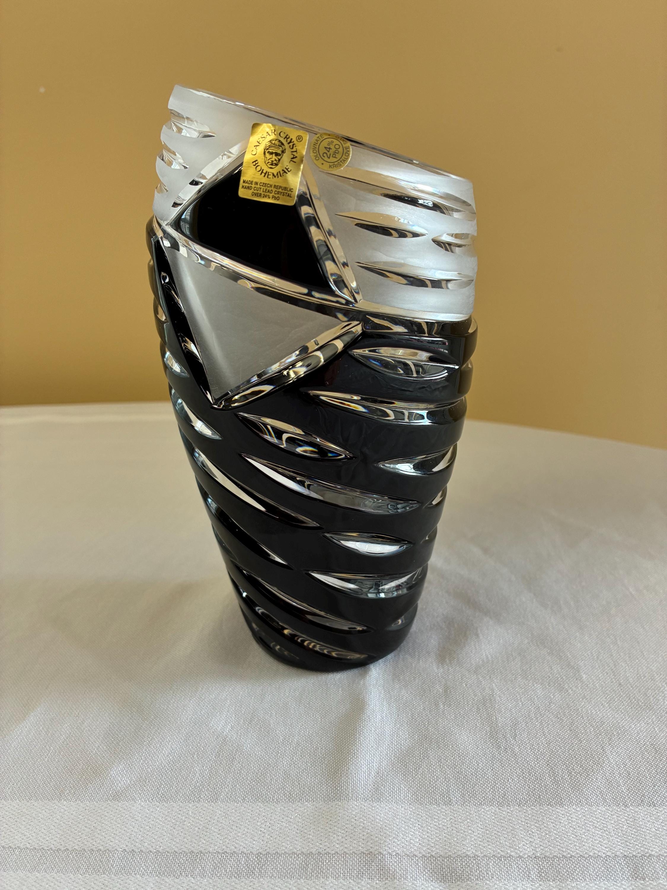 Caesar Crystal Vase - Etsy