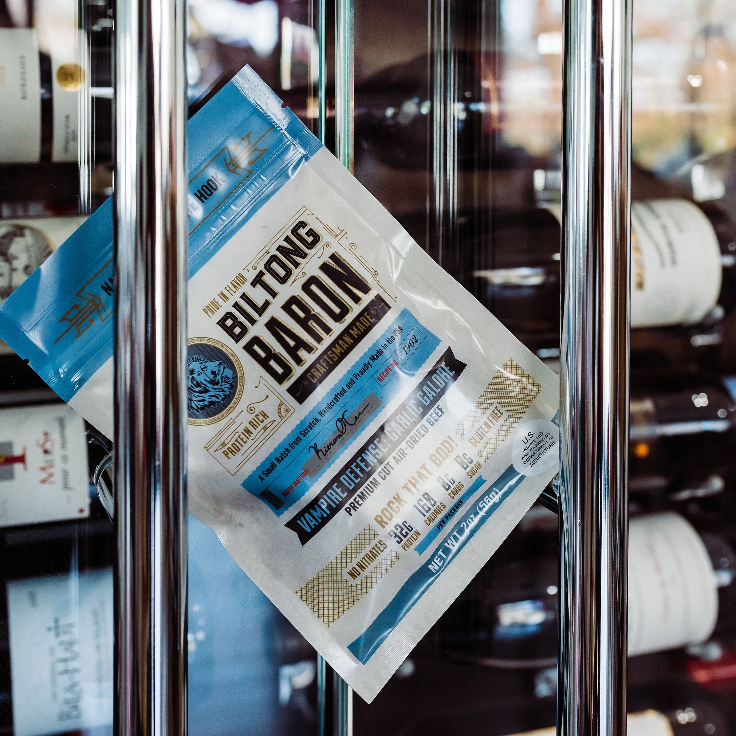 Vampire Defense Garlic Galore Biltong Zero Carb Jerky Etsy