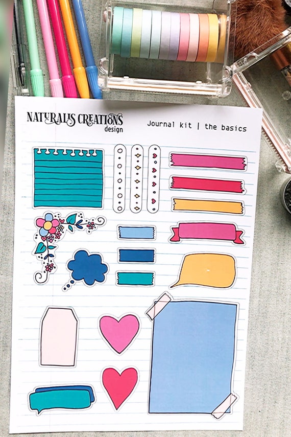 How To Make AESTHETIC Stickers AT HOME - DIY 