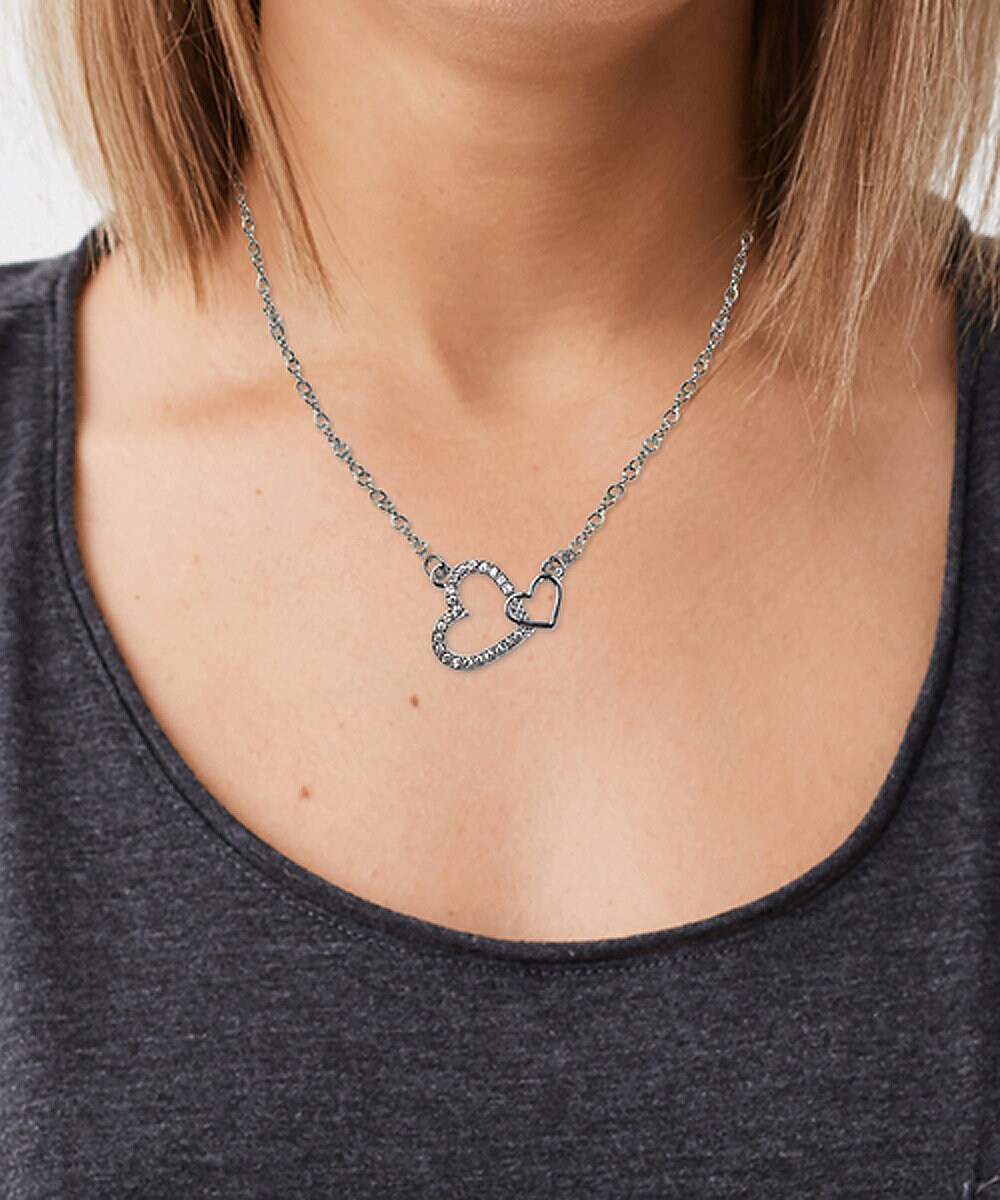 Collier « To My Daughter » De La Part De Maman Avec Message Sincère Et