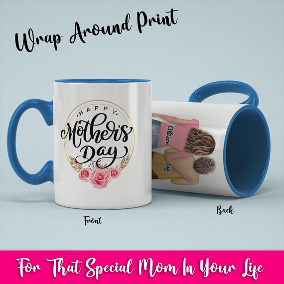 Personalized Mother's Day Coffee Mug  Custom Daughter Gift - Etsy