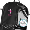 Personalized Dance Garment Bag– Perfect for Dance Costumes & Recital Accessories or Competition essentials 40"x20" with pockets