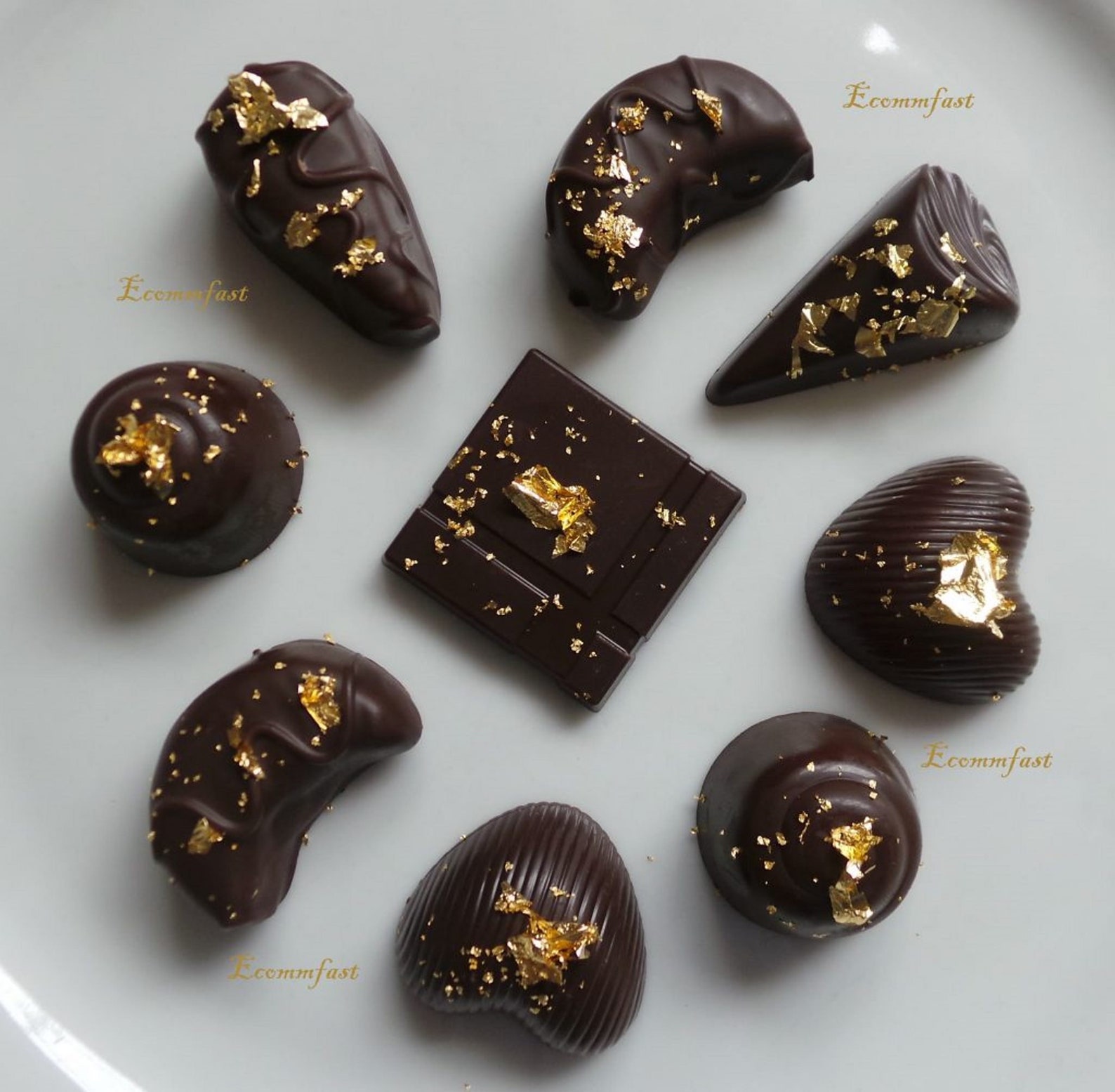 Edible Gold Leaf Transfer 24 Carat Gold Cake Decoration EU175 Etsy