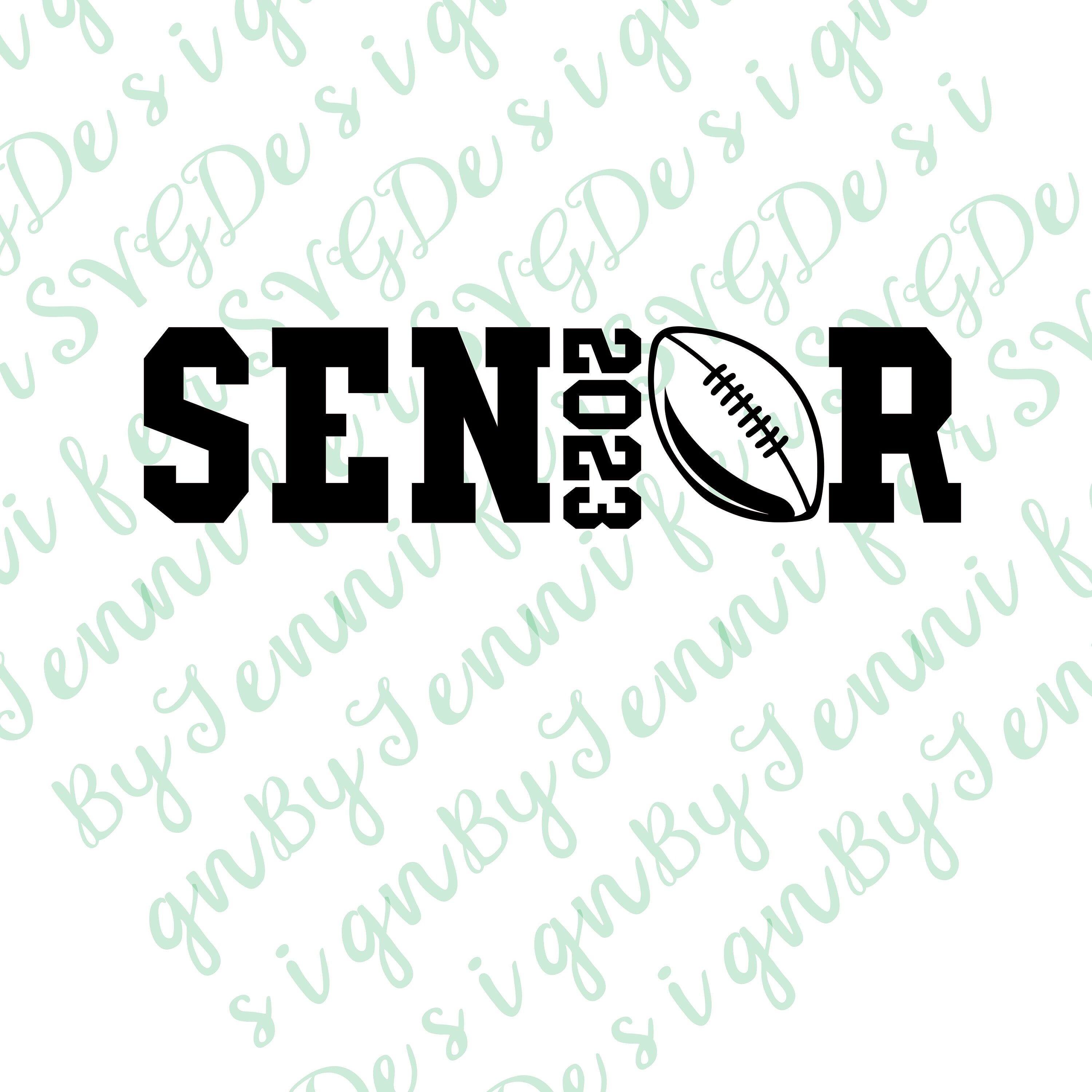 Senior 2023 football svg Etsy Nederland