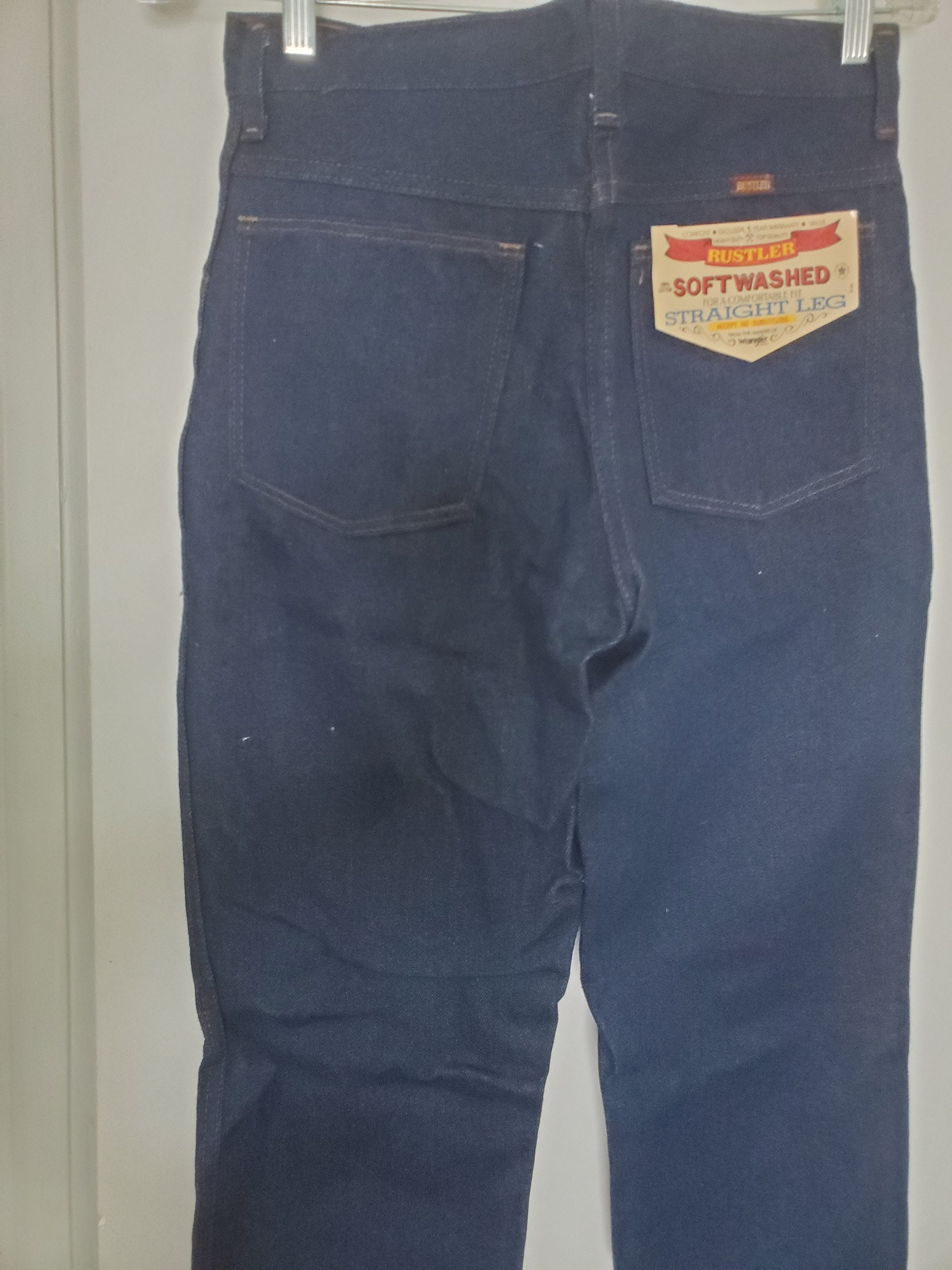 Vintage Men's Rustler Made by Wrangler Jeans 30x34 NWT Etsy UK