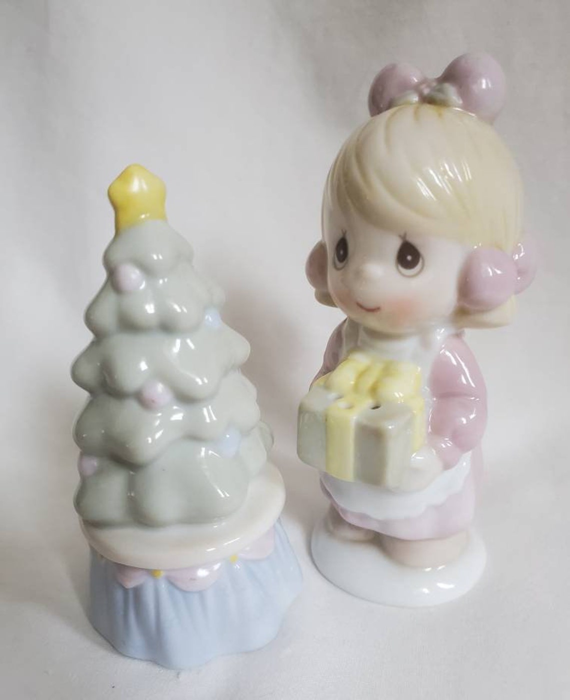 Precious Moments Salt and Pepper Shakers 1994 Etsy