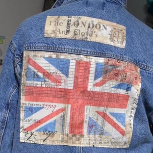 Veste en jean personnalisée