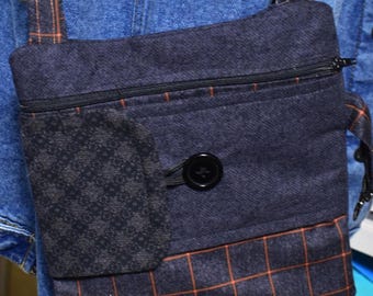 Handytasche Crossbody Reißverschluss