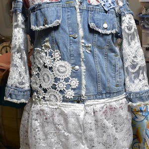 Denim Jean Clothes, Upcycled