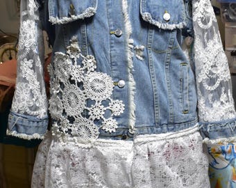 Denim Jeanskleidung, Upcycled