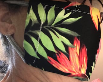 Face mask, floral,NFL