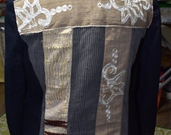 Jean Jacket Custom Patchwork