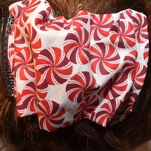 Fabric claw clips
