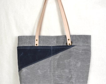 Gewachschte Canvas Tasche, Canvas Tragetasche schwer mit Taschen, Arbeitstasche für Lehrer mit Fächern, Weihnachtsgeschenk für Mama Schwester