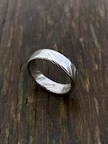 Damascus Steel Ring - Handmade Ring - Stainless Steel Damascus Ring - Twisted Damascus Steel Ring - Customizable Ring product logo