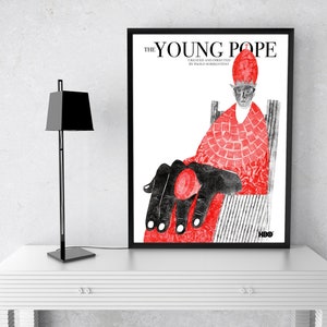 The Young Pope | Wall Decor | Film Poster | Alternative Film Poster | Movie Print | Movie Poster | Series Poster