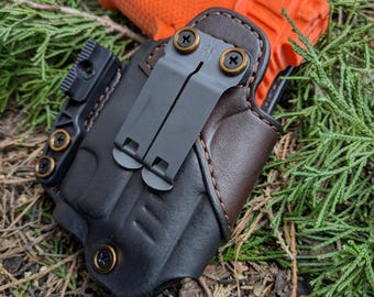 Bul Armory sas II 3.25 AIWB holster, GP Forza 3 compatible Light Bearing for TLR7