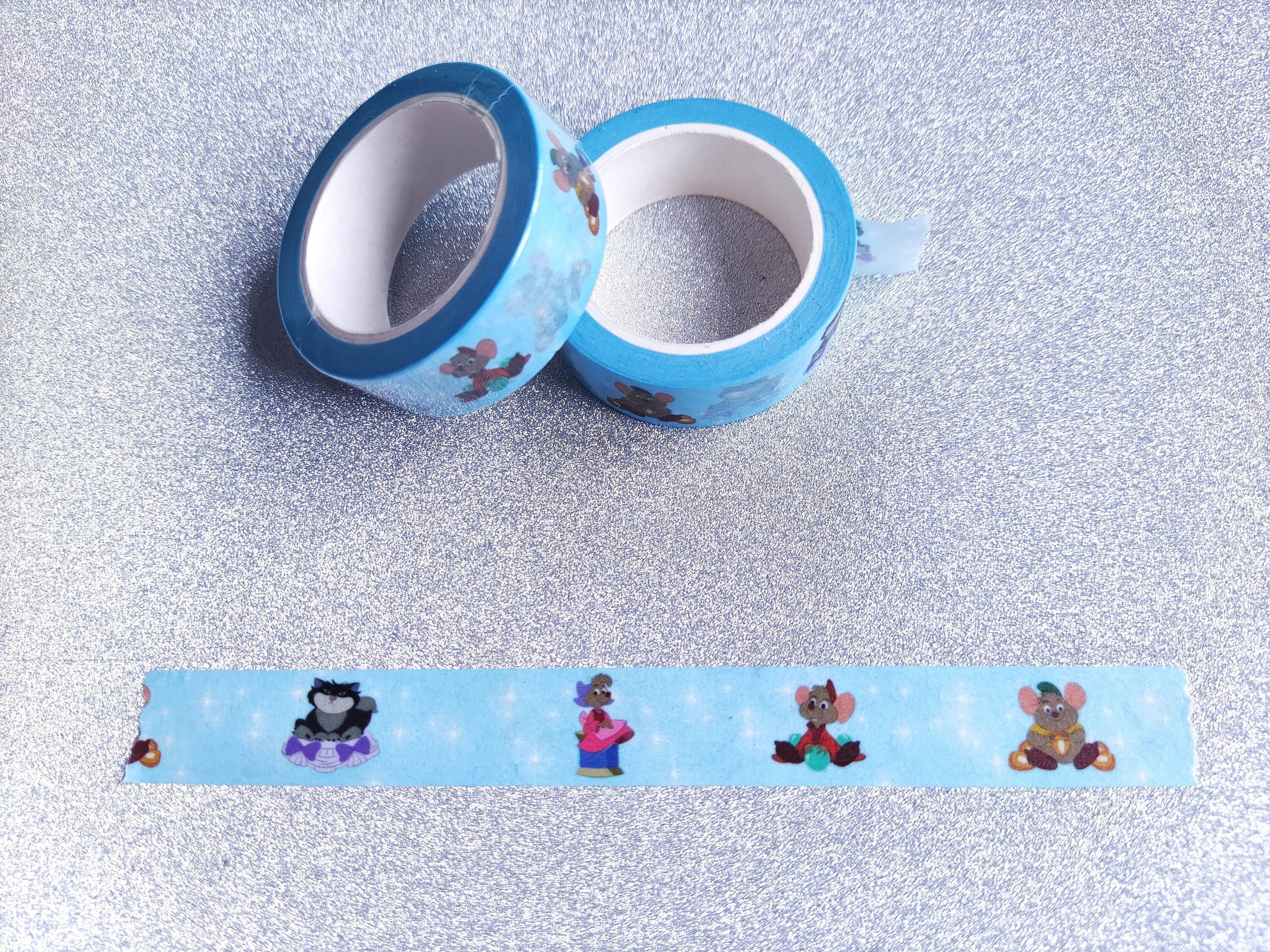 Celestial Mouse Washi Tape Witchy Dark Stationery Cute Animal Washi Tape  15mmx10m 