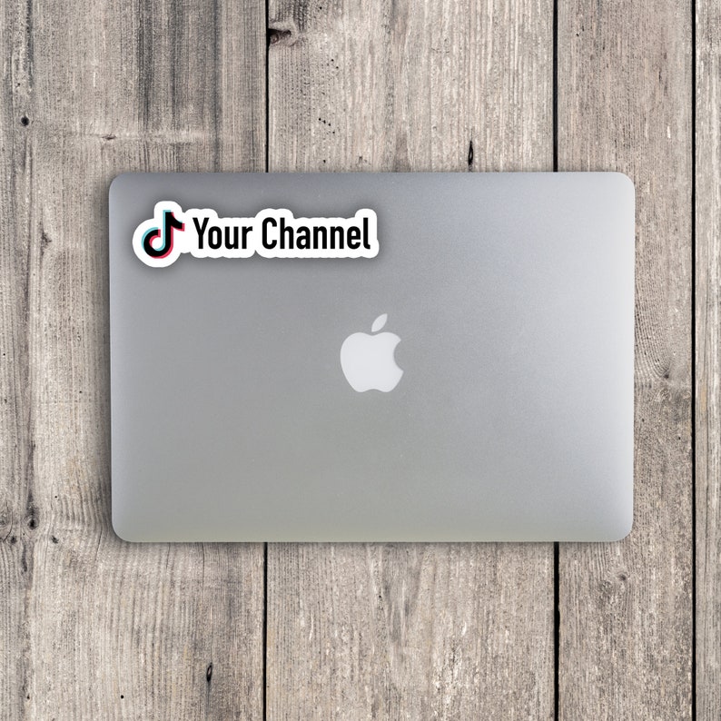 Custom Tiktok Name Sticker Etsy