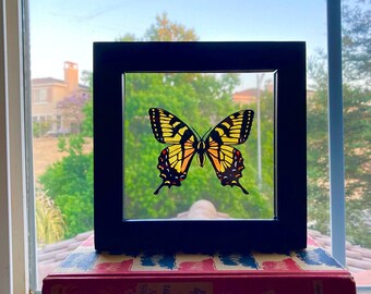 Tiger Swallowtail Butterfly - Limited Edition Original Art