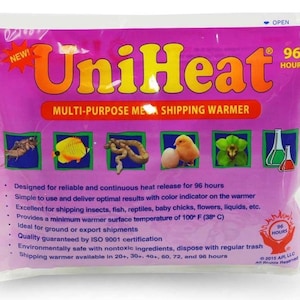 96-Hour Heat Pack - protect plants from cold temperatures while in transit