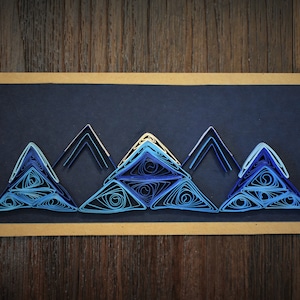 dusted mountains