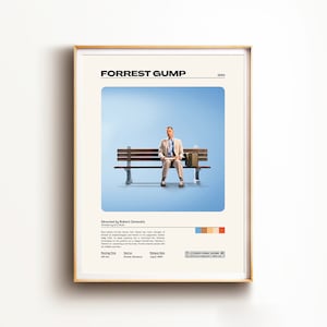 MIDCENTURY MODERN MOVIE Poster, Minimal Movie Print, Retro Movie Wall Art, Tv Series Print, Wall Decor, Wall Art Print, Best Movie Posters