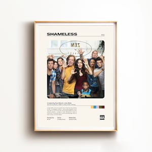 MIDCENTURY TV SERIES Poster, Minimal Tv Series Print, Retro Tv Series Art, Tv Series Print, Best Tv Series of All Time, Tv Series Wall Art