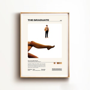 MIDCENTURY MODERN MOVIE Poster, Minimal Movie Print, Retro Movie Wall Art, Tv Series Print, Wall Decor, Wall Art Print, Best Movie Posters