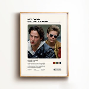 MIDCENTURY MODERN MOVIE Poster, Minimal Movie Print, Retro Movie Wall Art, Tv Series Print, Wall Decor, Wall Art Print, Best Movie Posters