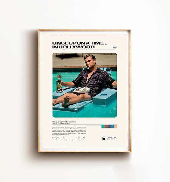 MIDCENTURY MODERN MOVIE Poster Minimal Movie Print Retro Etsy