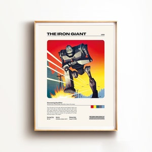 MIDCENTURY MODERN MOVIE Poster, Minimal Movie Print, Retro Movie Wall Art, Tv Series Print, Wall Decor, Wall Art Print, Best Movie Posters