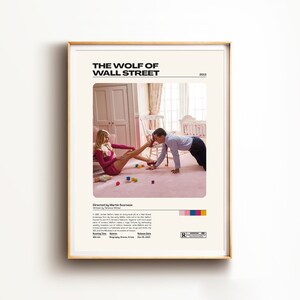 MIDCENTURY MODERN MOVIE Poster, Minimal Movie Print, Retro Movie Wall Art, Tv Series Print, Wall Decor, Wall Art Print, Best Movie Posters